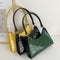 Retro Casual Shopping Bag Fashion Exquisite Women Totes Shoulder Bags Female Leather Solid Color Chain Handbag for Women 2022