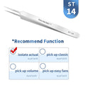 NAGARAKU Eyelash Extension Tweezers False Eyelashes Makeup Stainless Steel Professional Tweezer 3D Accurate Pincet