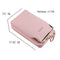 Women Wallets Brand Pu Leather Mobile Phone Bags Big Card Holders Wallet Handbag Purse Clutch Shoulder Crossbody Bags Lady 2022