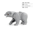 Compatible Mini Animals Building Blocks for Children MOC Turtles Bird Dolphin Fish Model Building Blocks Bricks Kids DIY Toys