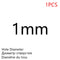 Punching Leather Hole Punch Round Steel Leather Craft Hollow Hole Punch 1mm-30mm for Metal Gaskets Leather Plastic Rubber