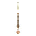 Baby Pacifier Clips Silicone Beads Wooden Ring Pacifier Chain Infant Nipple Appease Soother Chain Clips Dummy Holder Nipple Clip
