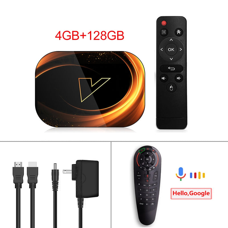 VONTAR X3 4GB 128GB 8K TV BOX Android 9 Smart Android TVBOX 9.0 Amlogic S905X3 Wifi 1080P BT 4K Set Top Box 4GB 64GB 32GB
