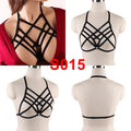 Pentagram Harness For Women Cheapest Garter Belt Erotic Goth Accessories Bondage Cupless Bra Festival Clothes Rave Sexy Lingerie