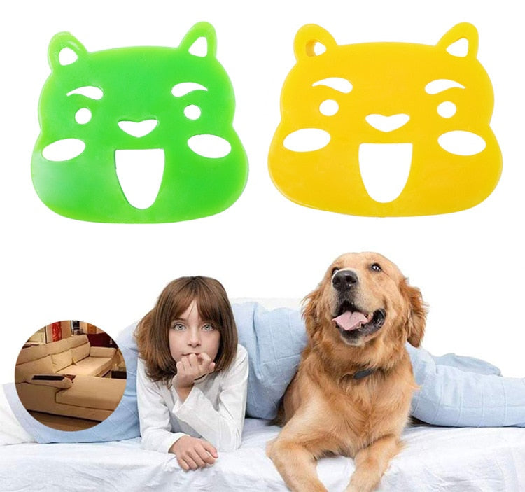 Fur Zapper Pet Hair Remover Silicone Brush Sofa Car Washing Machine Reusable Laundry Fur Catcher Cleaning Products Accessories