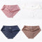 4 PCS/Lot Seamless Panties For Women Plain Panties Slip Silk Female Underwear Soft Thin Light Panti Culotte Femme Underpants