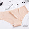 Sports Women&#39;s Panties Seamless Briefs Mid Rise Underwear Female Soft Comfortable Silk Briefs Underpants Sexy Lingerie Panty