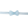 20pcs/set Cute Bow Tie Headband Hair band DIY Handmade Grosgrain Ribbon Elastic Hairband Baby Kids Hair Accessories