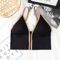 Women&#39;s Bra New Front Zipper Bras Sports Tops Gym Women Fitness Comfortable And Breathable Without Restraint   Crop Top