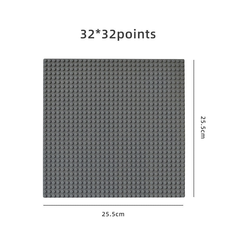 Building Blocks Base Plates Road Plate Straight Crossroad Curve Block Compatible Legoing Toys Base Plates Toys for Kids