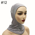 Under Scarf Hijab Cap Muslim Women Veil Turban For Women Muslim Fashion Islam Inner Cap Hijab Jersey Underscaf Caps Hat Ladies