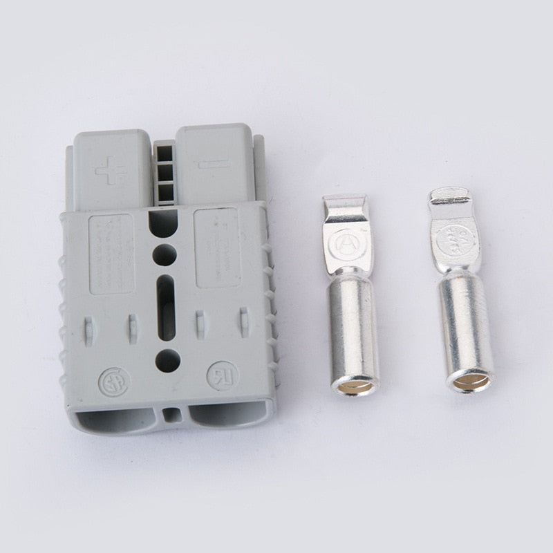 Double Pole with Copper Contact Power Connectors 50A 120A 175A 350A 600V High Current Plug for Electric Car Battery,UPS Cable