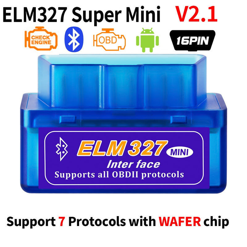 New ELM327 V1.5 OBD2 Scanner PIC18F25K80 Bluetooth/Wifi ELM 327 OBD Car Diagnostic Tool For Android /IOS OBDII Mini Code Reader
