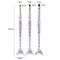 3Pcs Acrylic French Stripe Nail Art Liner Brush Set 3D Tips Manicure Ultra-thin Line Drawing Pen UV Gel Brushes Painting Tools