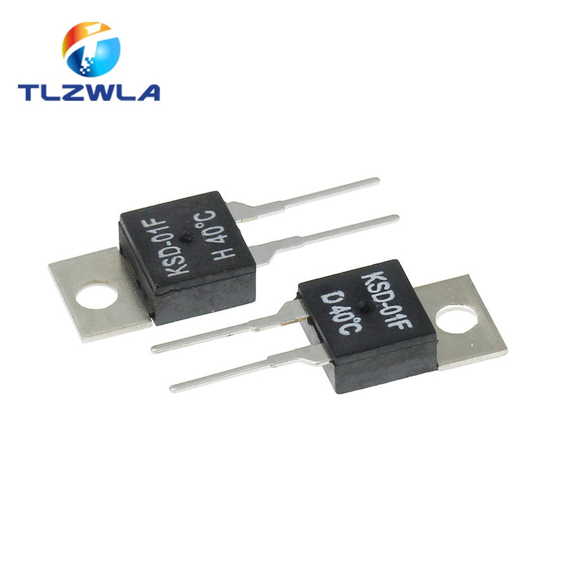 40 50 60 70 80 90 100 DegC NC Normally Closed NO Normally Open 1.5A Thermal Switch Temperature Sensor Thermostat KSD-01F JUC-31F