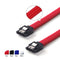 50CM SATA 3.0 III SATA3 7pin Data Cable 6Gb/s SSD Cables HDD Hard Disk Data Cord with Nylon Sleeved Premium Version