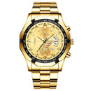 2022 Top Brand Luxury Watch Fashion Casual Military Quartz Sports Wristwatch Full Steel Waterproof Men&