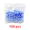 Wholesale 50/100Pcs Disposable Eyelash Glue Fan Cup Rings Holder Container Tattoo Pigment Eyelash Extension Tools Lash Supplies