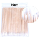 Kekelala 100PCS/Bottle Eyelash Extension Cleaning Swabs Lash Lift Glue Remover Applicators Microblade Makeup Micro Brushes Tool