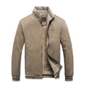 2021 Autumn Men Jackets 100% Cotton Chaqueta Casual Solid Fashion Vintage Warm Vestes Coats High Quality M-5XL Winter Jacket Men