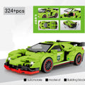 Racing Car City Speed Champions Sports Model Building Blocks DIY Bricks Kids Toy Classic Rally Super Racers Vehicle f1 technique