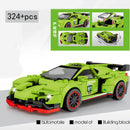 Racing Car City Speed Champions Sports Model Building Blocks DIY Bricks Kids Toy Classic Rally Super Racers Vehicle f1 technique