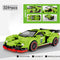 Racing Car City Speed Champions Sports Model Building Blocks DIY Bricks Kids Toy Classic Rally Super Racers Vehicle f1 technique