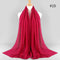 2021 NEW Flocked Bubble Cotton Scarf Hijabs For Muslim Women Soild Color Breathable Islamic Headscarf Arab Head Scarves