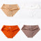4 PCS/Lot Seamless Panties For Women Plain Panties Slip Silk Female Underwear Soft Thin Light Panti Culotte Femme Underpants