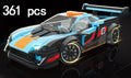 Racing Car City Speed Champions Sports Model Building Blocks DIY Bricks Kids Toy Classic Rally Super Racers Vehicle f1 technique