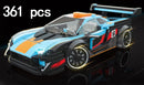 Racing Car City Speed Champions Sports Model Building Blocks DIY Bricks Kids Toy Classic Rally Super Racers Vehicle f1 technique