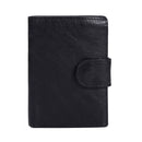 MACHOSSY Men Wallet Cowhide Genuine Leather Wallets Coin Purse Clutch Hasp Open Top Quality Retro Short Wallet 13.5cm*10cm