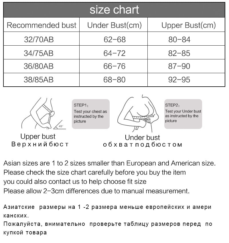 Women Invisible Bra Strapless Bralette 1/2 Cup Women&