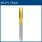 HSS Titanium Coating Screw Tap Drill Bit M2 M2.5 M3 M3.5 M4 M5 M6 M8 M10 M12 Metric Straight Flute Thread Tap Hand Tools