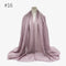 180X95CM Women Classic Muslim Crinkle Hijab Scarf Soft Cotton Head Scarves Turban Shawls Wraps Islamic Headband Femme Musulman
