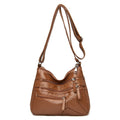 High Quality Women&#39;s Soft Leather Shoulder Bags Multi-Layer Classic Crossbody Bag Luxury Designer Handbag and Purse