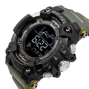 SMAEL Mens Watch Military Waterproof Sport WristWatch Digital Stopwatches For Men 1802 Military Electronic Watches Male Clock