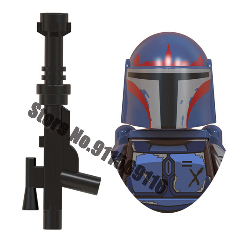 WM6094 Building Blocks WM916-A Paz XP400 PG640 PG641 PG642 X1533 Vizla Bo-Katan Sabine Wren Bricks Figure
