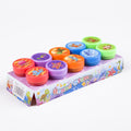 10pcs Assorted Stamps for Kids Self-ink Stamps Children Toy Stamps Smiley Face Seal Scrapbooking DIY Painting Photo Album Decor