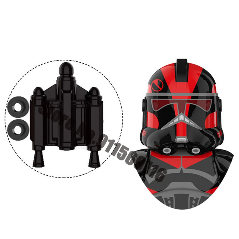 Disney 501st Clone Troopers Building Block Scout Republic Commando Appo Echo Cody Rex Jesse SEV Gree Kashyyyk Action Figures