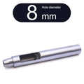 Round Punch Hollow Punch Steel Chisel Leather Puncher Cutting Tool for Belts, Metal Gaskets, Leather, Canvas (0.5mm To 60mm)