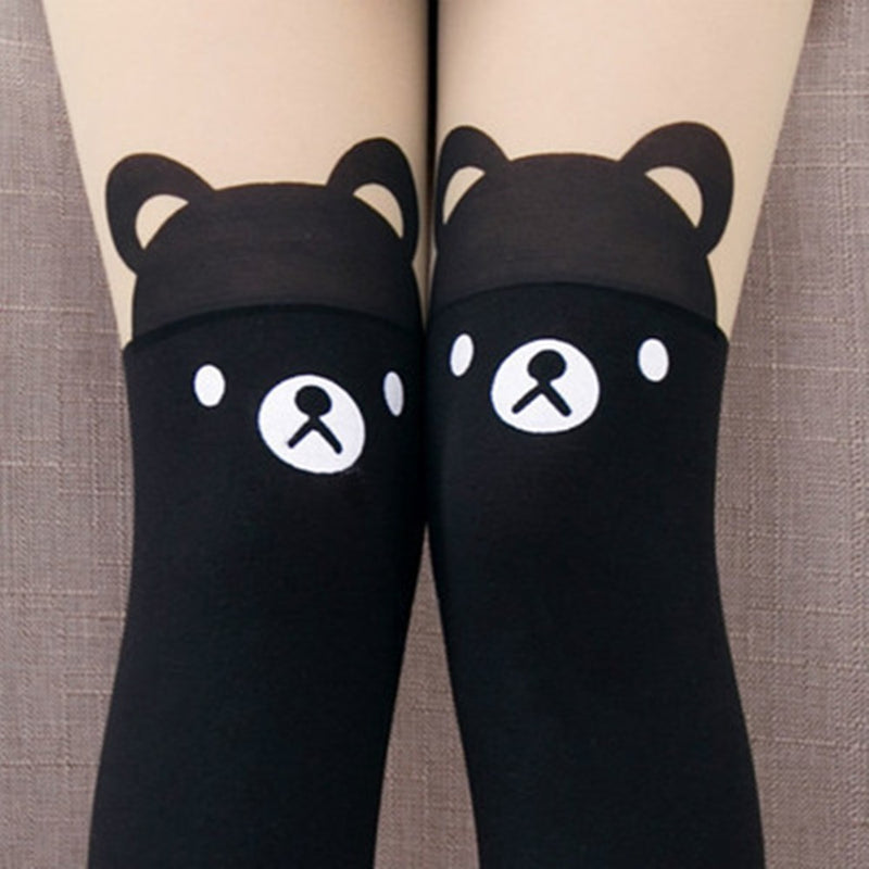 2020 fashion tights girls cartoon designs boys girls tights girls pantyhose animal print spring autumn Summer pantyhose tights