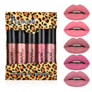 4/6PCS Women Fashion Pumpkin Color Matte Velvet Lipstick Set Moisturizer Sexy Lip Stick Makeup Beauty Cosmetic
