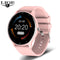 LIGE 2022 New Men Smart Watch Real-time Activity Tracker Heart Rate Monitor Sports Women Smart Watch Men Clock For Android IOS