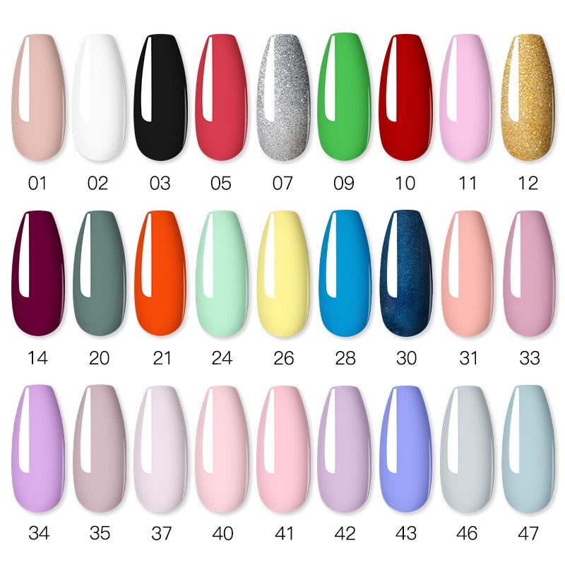 ROSALIND Nail Gel Polish Semi Permanent Polish All For Manicure Nails Art UV Hybrid Varnishes Gellak Base TOP Primer For Nails