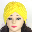 Fashion Muslim Turban Scarf For Women Islamic Inner Hijab Caps Twisted Arab wrap Head Wraps Musulman Turbante Mujer
