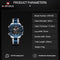 Luxury Brand NAVIFORCE Digital Sport Watch For Men Steel Band Waterproof Chronograph Alarm Clock Luminous Quartz Wrist watch Man