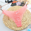 Sexy Women&#39;s Panties Lingerie G String Thongs Lace Underwear Female Perspective Women&#39;s Thong Sheer Panties Transparent Knickers