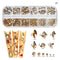 12Gird Box Multi Size AB/Colorful Hotfix Rhinestones Flatback Crystal Diamond Gems 3D Glitter Nail Art Luxurious Decorations &amp;*&amp;