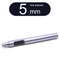 Round Punch Hollow Punch Steel Chisel Leather Puncher Cutting Tool for Belts, Metal Gaskets, Leather, Canvas (0.5mm To 60mm)
